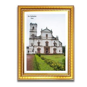 Se Cathedral Church Photo Frame, Beautiful Elegant Framed Wall Art of Iconic Cathedral Se Cathedral Church Photo Frame, Beautiful Elegant Framed Wall Art of Iconic Cathedral
