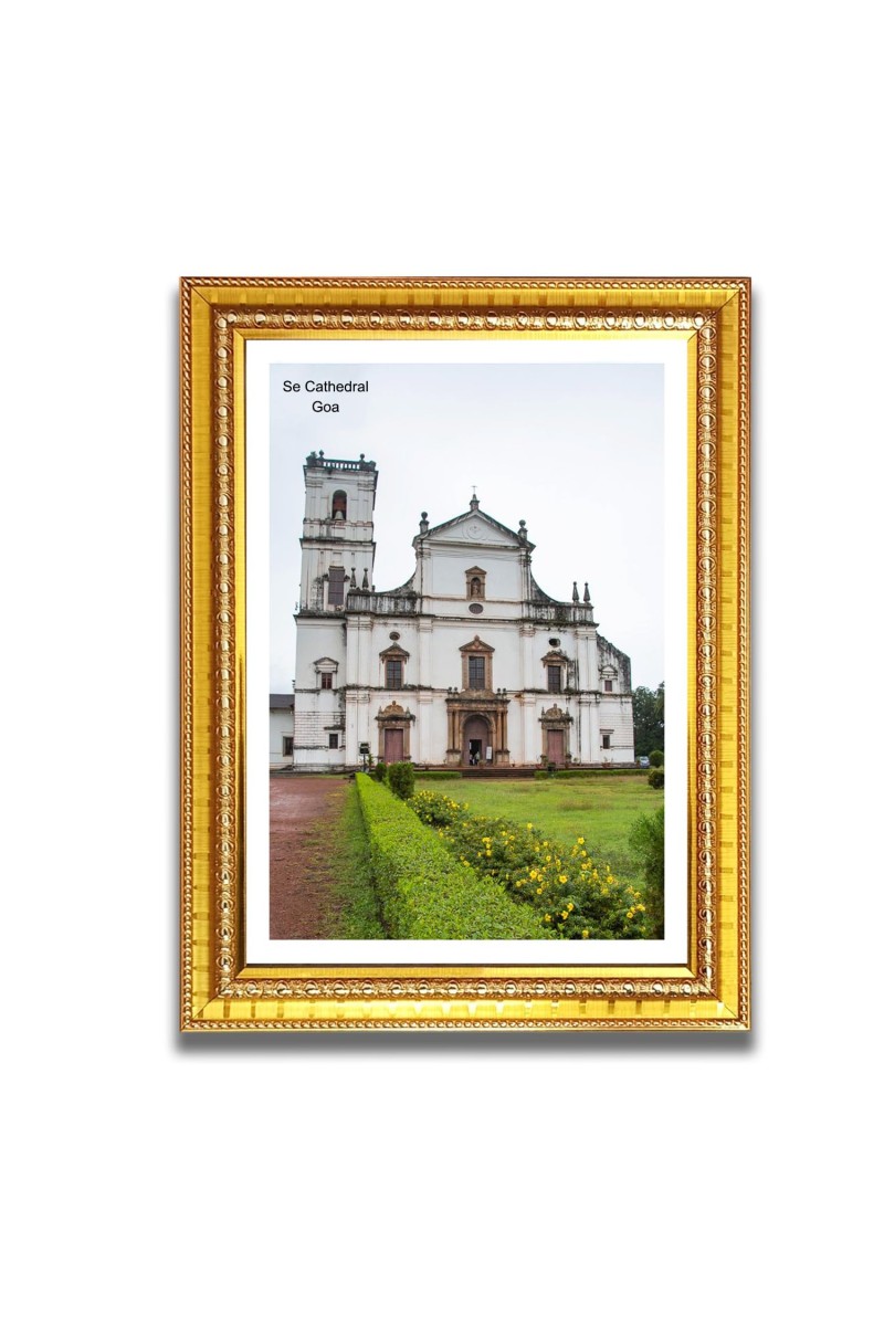 Se Cathedral Church Photo Frame, Beautiful Elegant Framed Wall Art of Iconic Cathedral