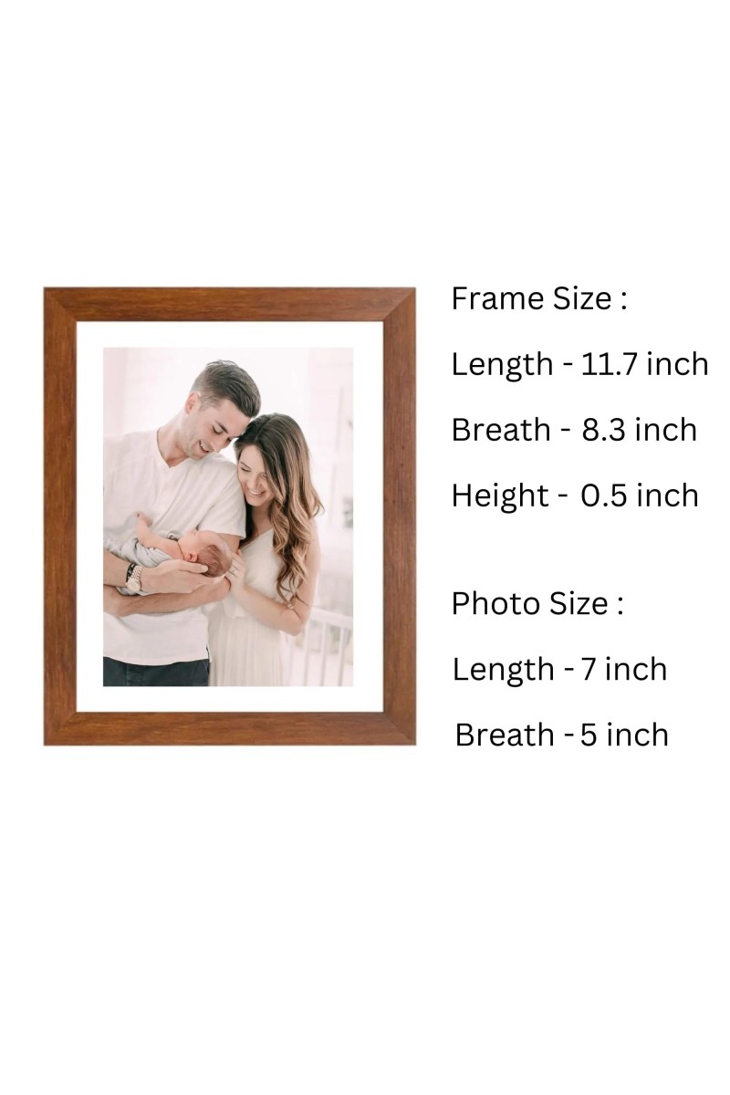 Photo of New Parents with Newborn Baby | Heartwarming Family Portrait | Perfect for Nursery and Home Decor