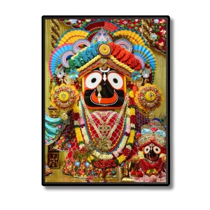 Sri Jagannath Laminated Photo (11x13 Inches) Divine Blessings for Home & Office and Temple Decoration Sri Jagannath Laminated Photo (11x13 Inches) Divine Blessings for Home & Office and Temple Decoration