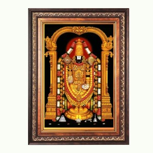 Sri Venkateswara Swamy Color Photo 10x14 Inch - Vibrant Religious Wall Art for Home or Office Decor. Sri Venkateswara Swamy Color Photo 10x14 Inch - Vibrant Religious Wall Art for Home or Office Decor.