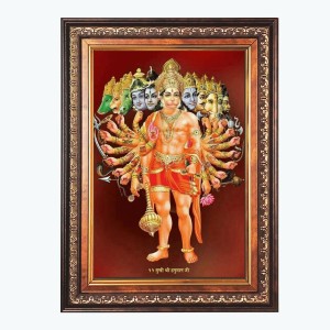 Sri Hanuman Color Photo 10x14 Inch - Vibrant Religious Wall Art for Home or Office Decor. Sri Hanuman Color Photo 10x14 Inch - Vibrant Religious Wall Art for Home or Office Decor.