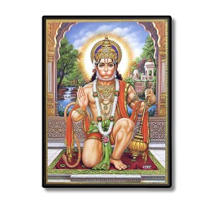 Sri Hanuman Laminated Photo (11x13 Inches) Divine Blessings for Home & Office and Temple Decoration Sri Hanuman Laminated Photo (11x13 Inches) Divine Blessings for Home & Office and Temple Decoration