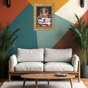 Maa Saraswati Digital Print Photo 6.7x8.7 inches - Vibrant Religious Wall Art for Home or Office Decor. Maa Saraswati Digital Print Photo 6.7x8.7 inches - Vibrant Religious Wall Art for Home or Office Decor.