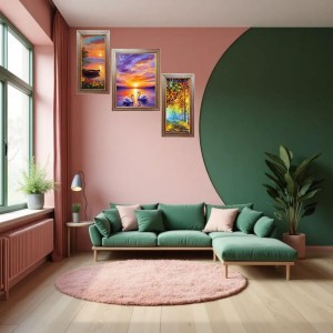 3-Pack Calmness of earth painting Photo Frames - 2 Pieces 6x13 Inch & 1 Piece 10x13 Inch - Rustic Wall Art for Home & Office Decor - Botanical Wall Hanging for Living Room, Bedroom, or Workspace 3-Pack Calmness of earth painting Photo Frames - 2 Pieces 6x13 Inch & 1 Piece 10x13 Inch - Rustic Wall Art for Home & Office Decor - Botanical Wall Hanging for Living Room, Bedroom, or Workspace