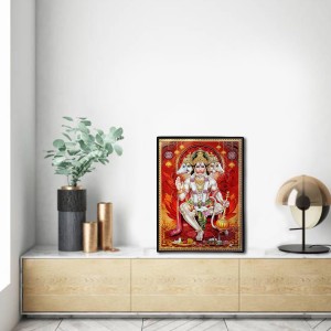 Panchamukhi Hanuman Laminated Photo - 5x7 Inches, Divine Blessings for Home & Office and Temple Decoration