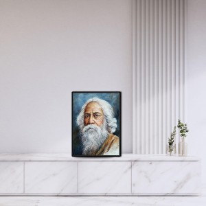 Rabindranath Tagore Laminated Photo - 5x7 Inches, Divine Blessings for Home & Office and Temple Decoration Rabindranath Tagore Laminated Photo - 5x7 Inches, Divine Blessings for Home & Office and Temple Decoration