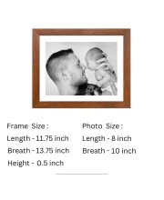 Heartwarming Father and Newborn Baby Black and White Photo | for Home, Nursery, or Gift | Timeless Family Portrait Art