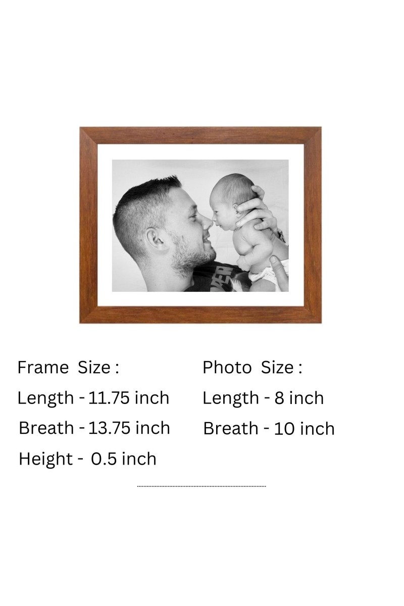 Heartwarming Father and Newborn Baby Black and White Photo | for Home, Nursery, or Gift | Timeless Family Portrait Art