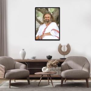 Ravi Shankar Laminated Photo (11x13 Inches Without glass) Divine Blessings for Table and Walls,Home & Office and Temple Decoration Ravi Shankar Laminated Photo (11x13 Inches Without glass) Divine Blessings for Table and Walls,Home & Office and Temple Decoration