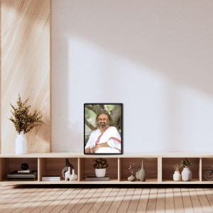 Ravi Shankar Laminated Photo (11x13 Inches Without glass) Divine Blessings for Table and Walls,Home & Office and Temple Decoration Ravi Shankar Laminated Photo (11x13 Inches Without glass) Divine Blessings for Table and Walls,Home & Office and Temple Decoration