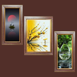 3-Pack Sails in the Wind’s Embrace Photo Frames - 2 Pieces 10x17 Inch & 1 Piece 14x17 Inch - Rustic Wall Art for Home & Office Decor - Botanical Wall Hanging for Living Room, Bedroom, or Works 3-Pack Sails in the Wind’s Embrace Photo Frames - 2 Pieces 10x17 Inch & 1 Piece 14x17 Inch - Rustic Wall Art for Home & Office Decor - Botanical Wall Hanging for Living Room, Bedroom, or Works