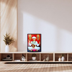 Sant Tukaram Laminated Photo - 5x7 Inches, Divine Blessings for Home & Office and Temple Decoration