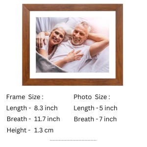 Husband and Wife Photo at Old Age | Portrait of Lifelong Love| Perfect for Home Decoration or Anniversary Gift