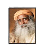 Sadhguru (Jaggi Vasudev) Laminated Photo - 11x13 Inches, Divine Blessings for Home & Office and Temple Decoration