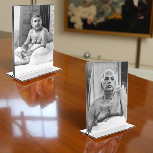 Sri Sri Anukul chandra Thakur Acrylic T-Style Photo Stand - 7x9 Inches, Compact and Stylish Spiritual Display, easily change 2 photos (Pack of 1) Sri Sri Anukul chandra Thakur Acrylic T-Style Photo Stand - 7x9 Inches, Compact and Stylish Spiritual Display, easily change 2 photos (Pack of 1)