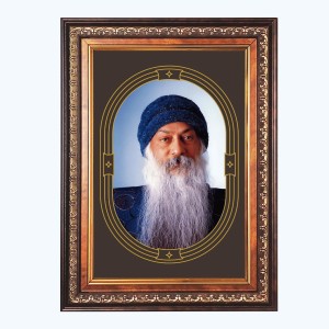 Acharya Osho Rajneesh Color Photo 10x14 Inch - Vibrant Religious Wall Art for Home or Office Decor.