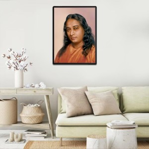 Paramahansa Yogananda Laminated Photo - 5x7 Inches, Divine Blessings for Home & Office and Temple Decoration