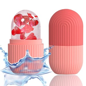 Ice Roller for Face & Eyes – Puffiness & Migraine Relief, Skin Tightening & Pore Shrinking Facial Massager – Cold Therapy Ice Face Roller for Women & Men – Reusable & Travel-Friendly (Peach) Ice Roller for Face & Eyes – Puffiness & Migraine Relief, Skin Tightening & Pore Shrinking Facial Massager – Cold Therapy Ice Face Roller for Women & Men – Reusable & Travel-Friendly (Peach)