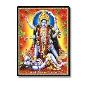 Maa Kaali Laminated Photo - 9x11 Inches, Divine Blessings for Home & Office and Temple Decoration Maa Kaali Laminated Photo - 9x11 Inches, Divine Blessings for Home & Office and Temple Decoration