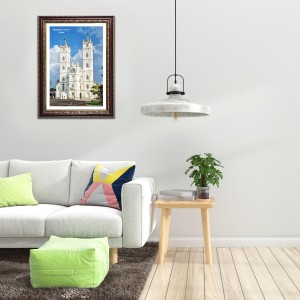 Vallarpadam Church Church Photo Frame, Beautiful Elegant Framed Wall Art of Iconic Cathedral Vallarpadam Church Church Photo Frame, Beautiful Elegant Framed Wall Art of Iconic Cathedral