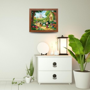 AI Funny Micky Mouse Art Picture for Kids - 10x14 inches, Brown Color - Perfect Wall Decor for Children's Room AI Funny Micky Mouse Art Picture for Kids - 10x14 inches, Brown Color - Perfect Wall Decor for Children's Room