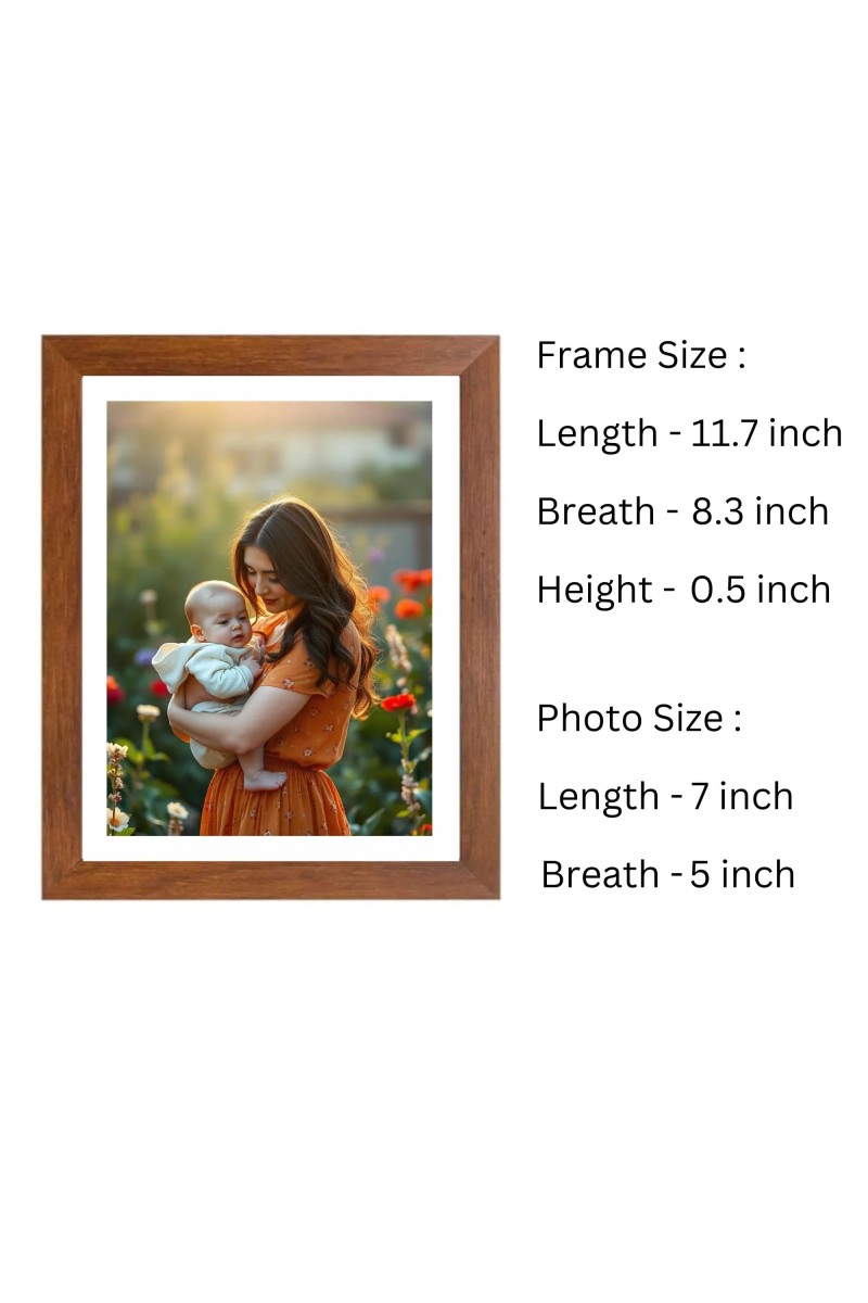 Mother and Child Colored Photograph |Heartwarming Wall Art | Perfect for Home or NurseryDecoration