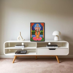 Lord Vishnu Laminated Photo - 9x11 Inches, Divine Blessings for Home & Office and Temple Decoration Lord Vishnu Laminated Photo - 9x11 Inches, Divine Blessings for Home & Office and Temple Decoration
