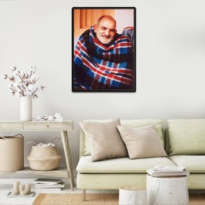 Neem Karoli Baba Laminated Photo - 5x7 Inches, Divine Blessings for Home & Office and Temple Decoration Neem Karoli Baba Laminated Photo - 5x7 Inches, Divine Blessings for Home & Office and Temple Decoration
