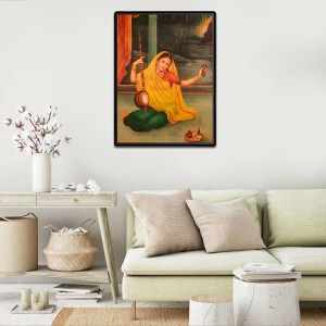 Meera bai Laminated Photo - 9x11 Inches, Divine Blessings for Home & Office and Temple Decoration Meera bai Laminated Photo - 9x11 Inches, Divine Blessings for Home & Office and Temple Decoration