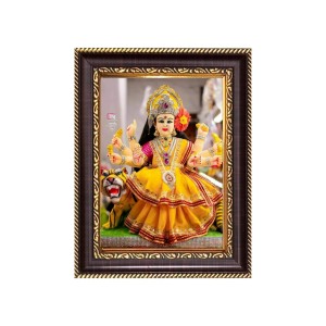 Sri Mata Rani Digital Print Photo 6.7x8.7 inches - Vibrant Religious Wall Art for Home, Office and Temple Decor. Sri Mata Rani Digital Print Photo 6.7x8.7 inches - Vibrant Religious Wall Art for Home, Office and Temple Decor.