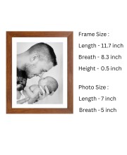 Father and Newborn Baby Black and White Photo | Monochrome Print| Perfect for Home, Nursery, or Gift |Timeless Family Portrait Art