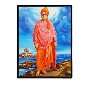 Swami Vivekananda Laminated Photo - 5x7 Inches, Divine Blessings for Home & Office and Temple Decoration