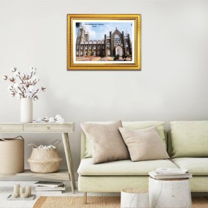 Arthunkal Basilica Church Photo Frame, Beautiful Elegant Framed Wall Art of Iconic Cathedral Arthunkal Basilica Church Photo Frame, Beautiful Elegant Framed Wall Art of Iconic Cathedral