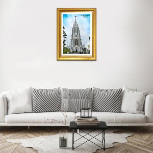 St. Mary Church Photo Frame, 10x14 Inches Beautiful Elegant Framed Wall Art of Iconic Cathedral St. Mary Church Photo Frame, 10x14 Inches Beautiful Elegant Framed Wall Art of Iconic Cathedral