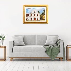 St. Francis Church Church Photo Frame, Beautiful Elegant Framed Wall Art of Iconic Cathedral
