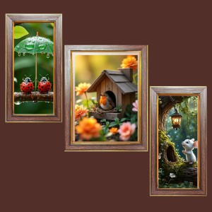 3-Pack The Bird’s Eye View Photo Frames - 2 Pieces 6x13 Inch & 1 Piece 10x13 Inch - Rustic Wall Art for Home & Office Decor - Botanical Wall Hanging for Living Room, Bedroom, or Workspace 3-Pack The Bird’s Eye View Photo Frames - 2 Pieces 6x13 Inch & 1 Piece 10x13 Inch - Rustic Wall Art for Home & Office Decor - Botanical Wall Hanging for Living Room, Bedroom, or Workspace