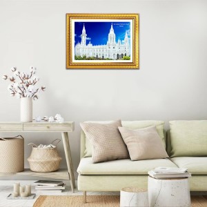 Our Lady of Dolours Church Church Photo Frame, Beautiful Elegant Framed Wall Art of Iconic Cathedral