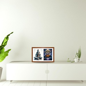 Lord shiva and vishnu Photo Frame - 11x15Inches - Spiritual Artwork for Home Wall Decoration, Puja Room and Office Decoration and Gifting Lord shiva and vishnu Photo Frame - 11x15Inches - Spiritual Artwork for Home Wall Decoration, Puja Room and Office Decoration and Gifting