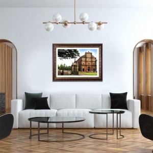 Basilica of Bom Jesus Church Photo Frame, Beautiful Elegant Framed Wall Art of Iconic Cathedral Basilica of Bom Jesus Church Photo Frame, Beautiful Elegant Framed Wall Art of Iconic Cathedral