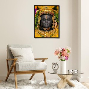Ram Lalla Laminated Photo - 7x9 Inches, Divine Blessings for Home & Office and Temple Decoration Ram Lalla Laminated Photo - 7x9 Inches, Divine Blessings for Home & Office and Temple Decoration