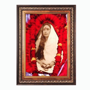 Sri Maa Sarada Devi Color Photo 10x14 Inch - Vibrant Religious Wall Art for Home or Office Decor. Sri Maa Sarada Devi Color Photo 10x14 Inch - Vibrant Religious Wall Art for Home or Office Decor.