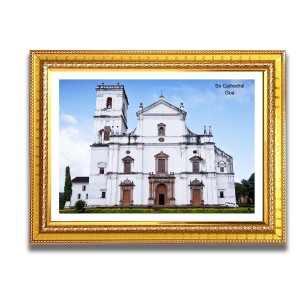 Se Cathedral Church Photo Frame, Beautiful Elegant Framed Wall Art of Iconic Cathedral Se Cathedral Church Photo Frame, Beautiful Elegant Framed Wall Art of Iconic Cathedral