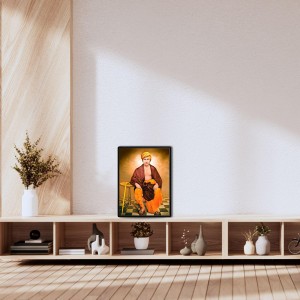 Swami Dayananda Maa Saraswati Laminated Photo (7x9 Inches Without glass) Divine Blessings for Table and Walls,Home & Office and Temple Decoration Swami Dayananda Maa Saraswati Laminated Photo (7x9 Inches Without glass) Divine Blessings for Table and Walls,Home & Office and Temple Decoration