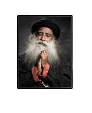 Sadhguru (Jaggi Vasudev) Laminated Photo (13x15 Inches Without glass) Divine Blessings for Table and Walls,Home & Office and Temple Decoration