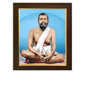 RAMKRISHNA PARAMAHANSA Laminated phAoto frame for wall, living room, gifts Painting size- 10 height x 12 width inch (Wood Base and Front Laminated) RAMKRISHNA PARAMAHANSA Laminated phAoto frame for wall, living room, gifts Painting size- 10 height x 12 width inch (Wood Base and Front Laminated)