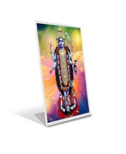 Car Desk/Table Top Jai Maa Kaali Acrylic L-Style Photo Stand - 2.5x3.5 Inches, Compact And Stylish Spiritual Display (F6685)