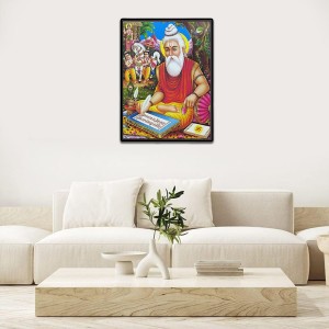 Valmiki Laminated Photo - 5x7 Inches, Divine Blessings for Home & Office and Temple Decoration Valmiki Laminated Photo - 5x7 Inches, Divine Blessings for Home & Office and Temple Decoration