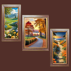 3-Pack The Art of a Perfect View Photo Frames - 2 Pieces 10x17 Inch & 1 Piece 14x17 Inch - Rustic Wall Art for Home & Office Decor - Botanical Wall Hanging for Living Room, Bedroom, or Workspace 3-Pack The Art of a Perfect View Photo Frames - 2 Pieces 10x17 Inch & 1 Piece 14x17 Inch - Rustic Wall Art for Home & Office Decor - Botanical Wall Hanging for Living Room, Bedroom, or Workspace