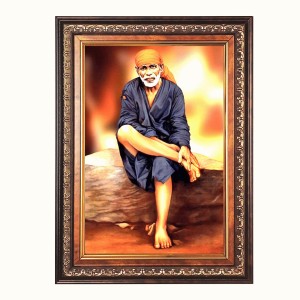 Sri Sai Baba Color Photo 10x14 Inch - Vibrant Religious Wall Art for Home or Office Decor. Sri Sai Baba Color Photo 10x14 Inch - Vibrant Religious Wall Art for Home or Office Decor.